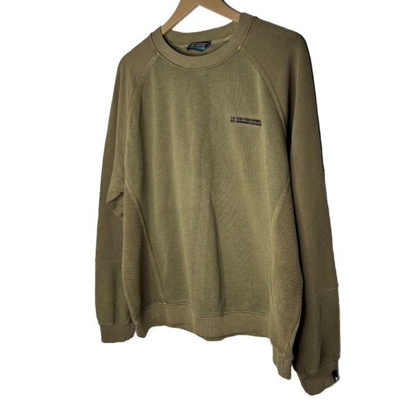 Scotch & Soda Amsterdam | Olive Green Sweatshirt | Size L - Picture 3 of 7